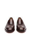 Hand-Burnished Leather Loafers - Espresso
